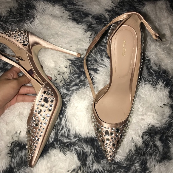 Aldo crystal heels. Size 10 brand new - Picture 2 of 4